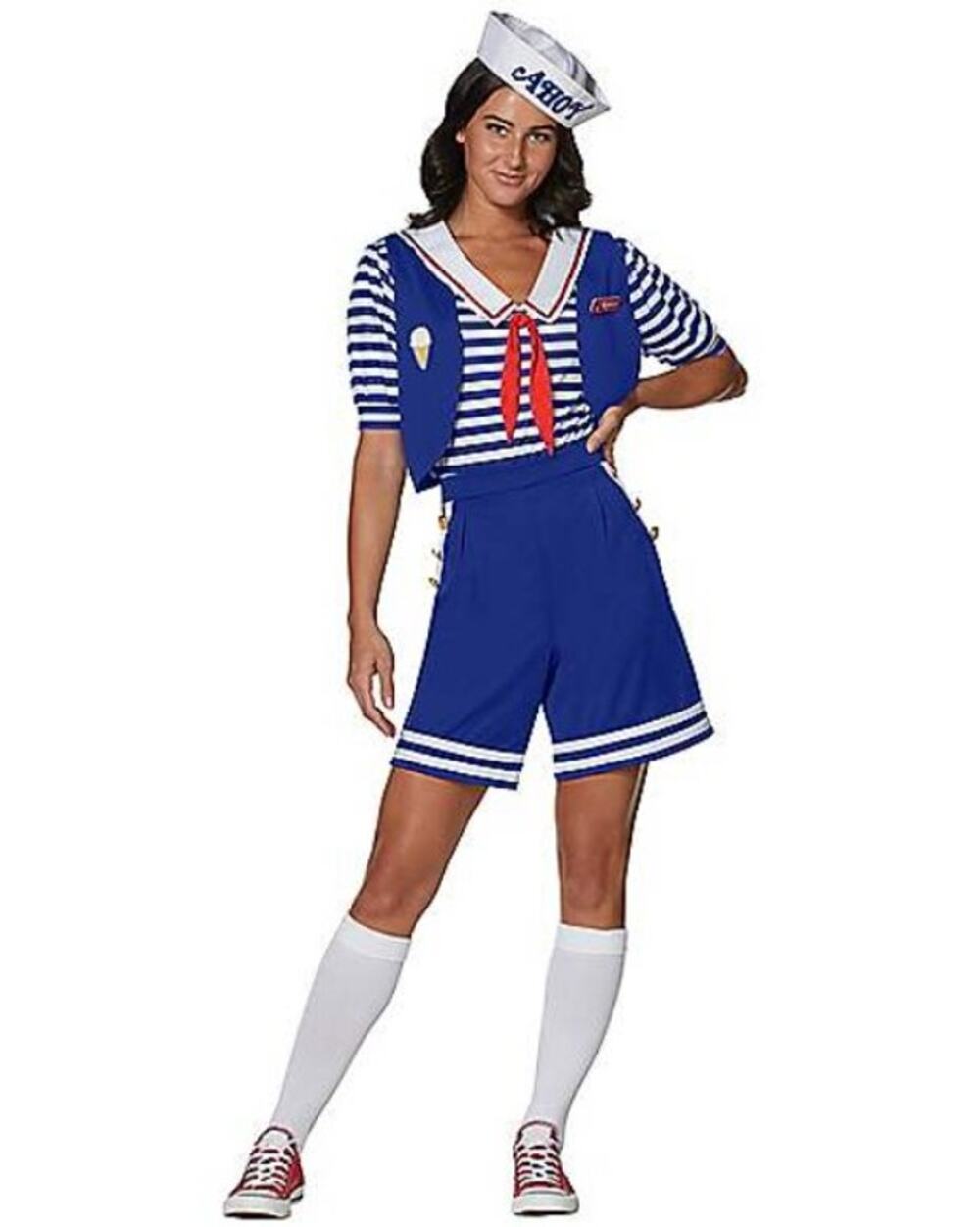 STRANGER THINGS NETFLIX Official Merchandise Robin Scoops Ahoy Costume S 4-6